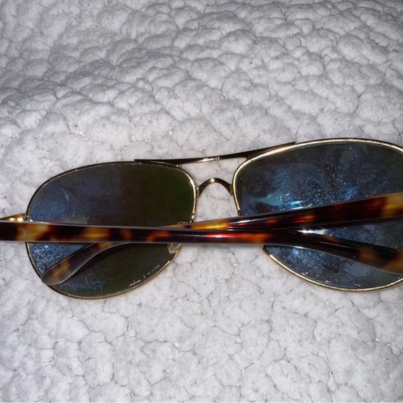 OAKLEY Feedback Gold Sapphire Iridium OO4079-18 Sunglasses - Picture 9 of 10